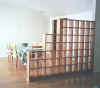 Cherry Grid Room Divider