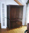 Dark Cherry TV Cabinet