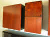 Wood & Metal DVD Storage