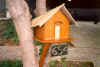 Mahogany, Bamboo & Steel Mail Box