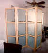 Maple & Glass Screen