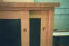 Oak Music Cabinet